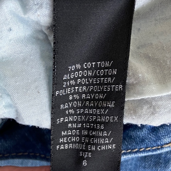 1822 Denim Light Blue Skinny Jeans - Size 6 - Picture 4 of 5